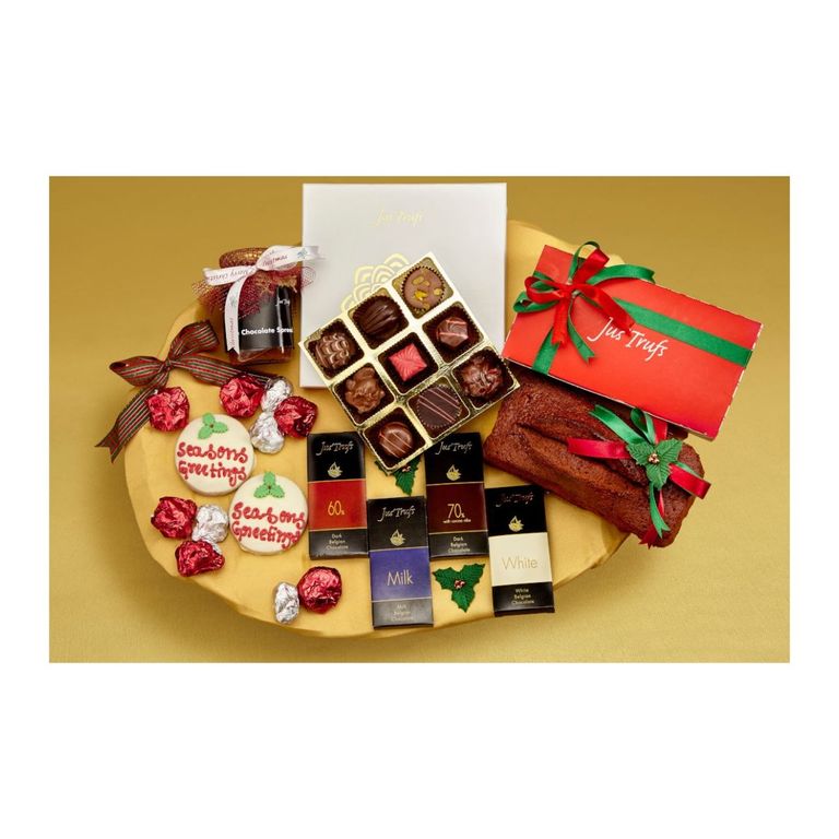Celebration Christmas Chocolate and Cake Hamper