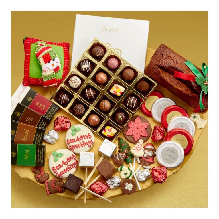 Christmas Chocolate Filled with Goodies Hamper