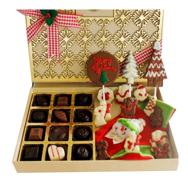 Christmas and New Year Chocolates Designer Treat