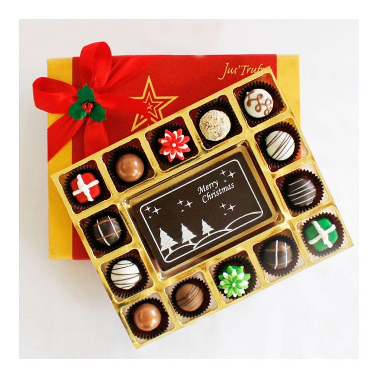 Merry Christmas Cheer with Belgian Chocolate Pralines