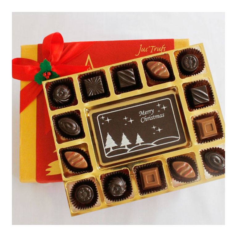 Merry Christmas Cheer with Classic Chocolate Truffles