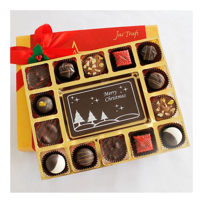 Merry Christmas Cheer with Luxury Chocolate Truffles