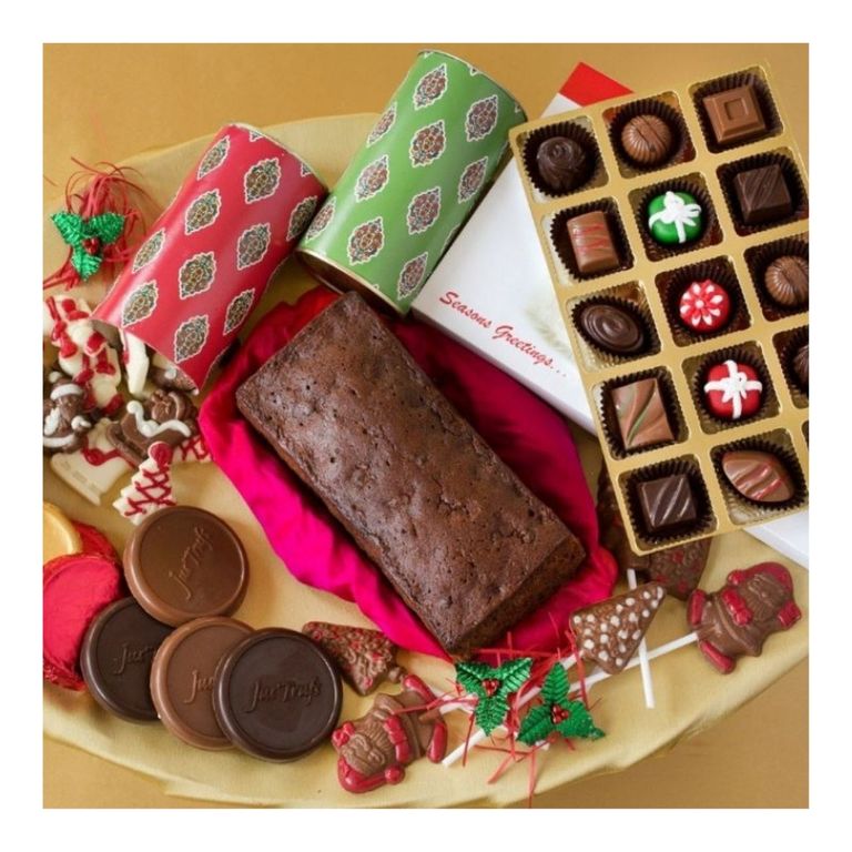 Santa with Chocolate Goodies Hamper