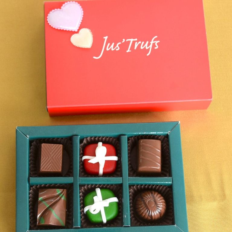 Valentine Chocolate & Marzipan Celebrations