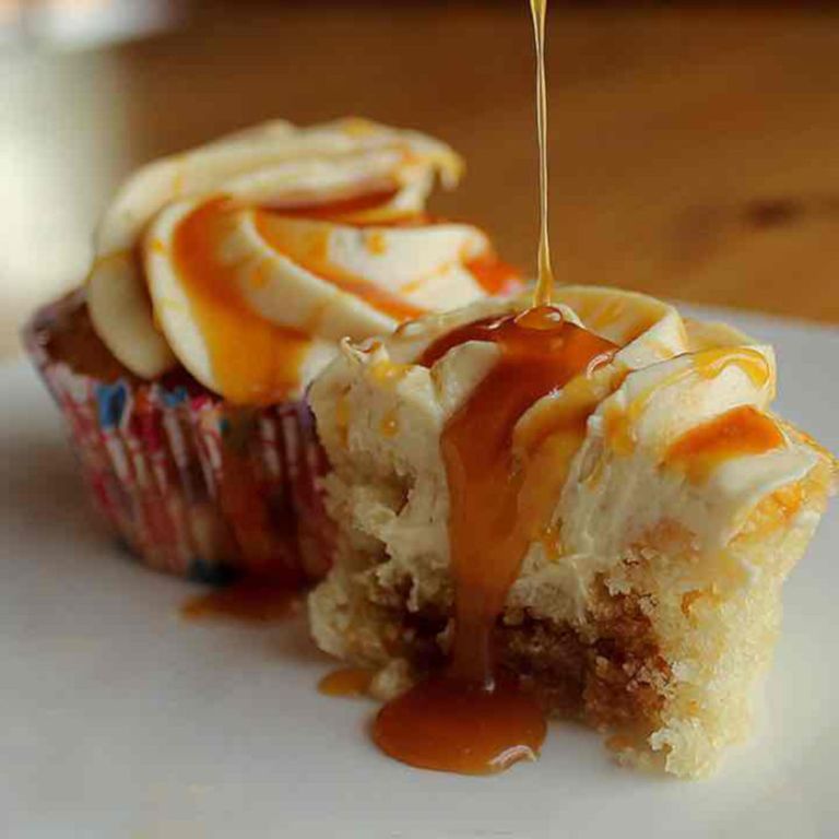 Classic Salted Caramel Cupcake