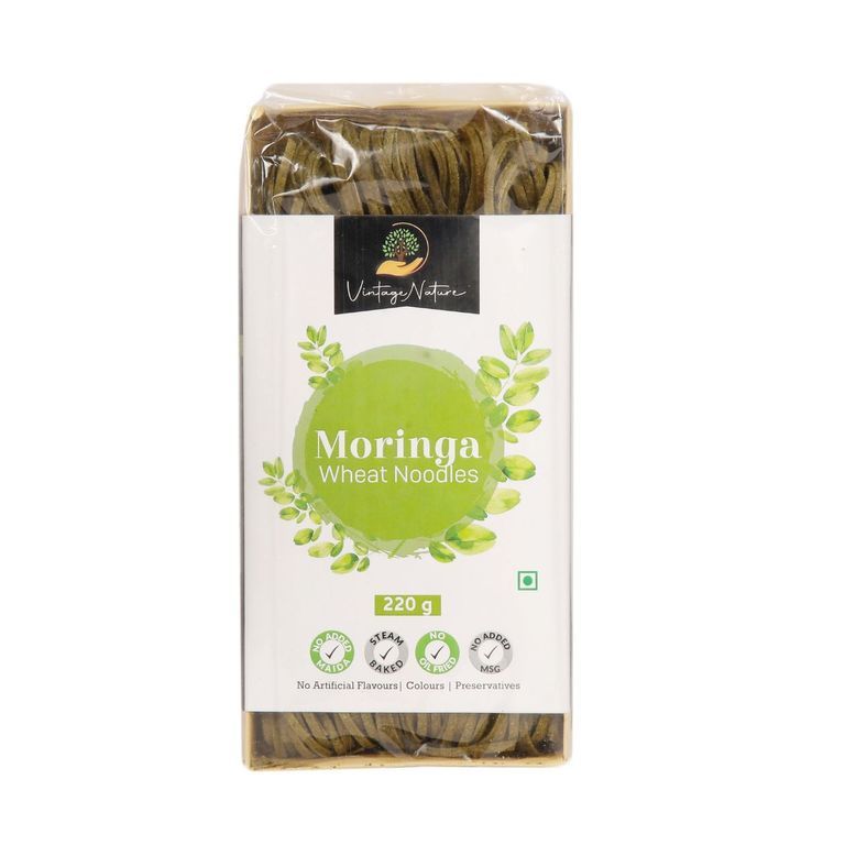 Moringa Wheat Noodles - Maida and MSG-free Noodles - 220 Gms